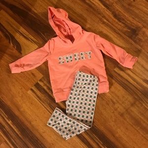 Little girl long sleeve outfit